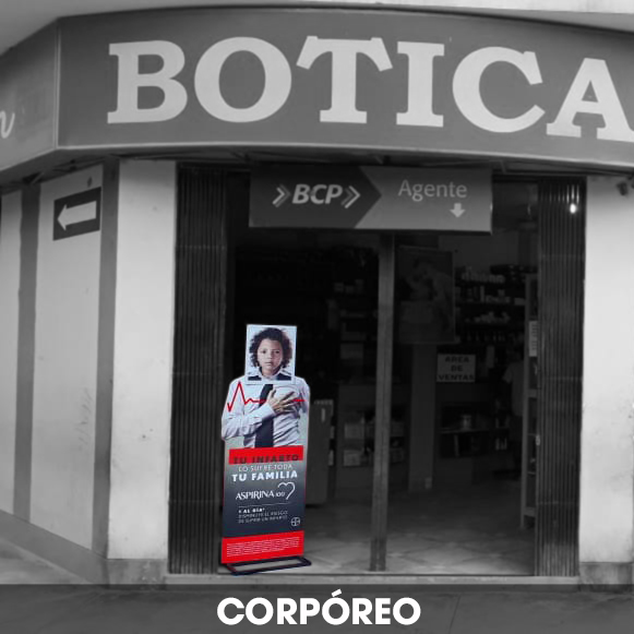 CORPÓREO ASPIRINA cuadrado