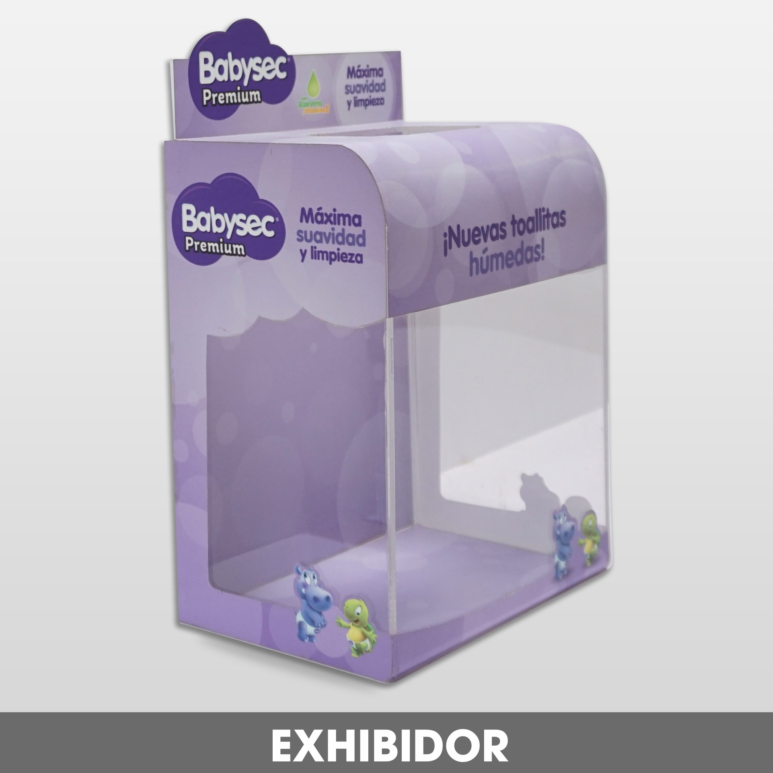 exhibidor toallitas solo