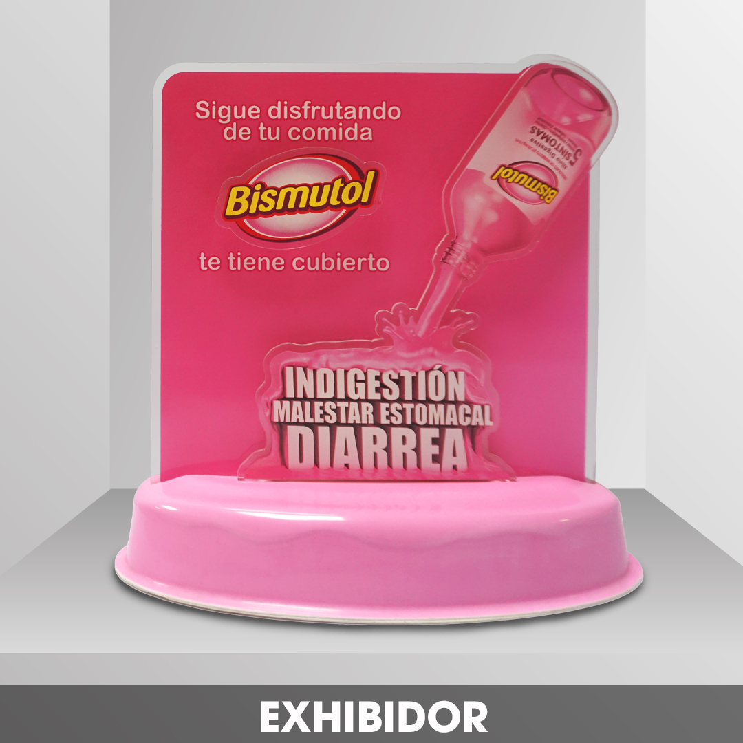 Exhibidor Bismutol