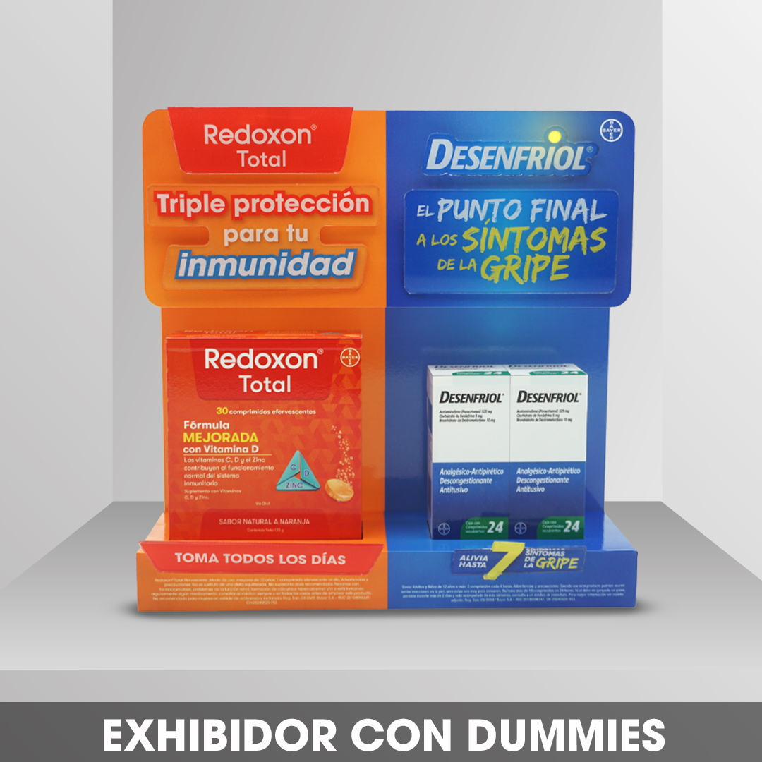Exhibidor Desenfriol-Redoxon